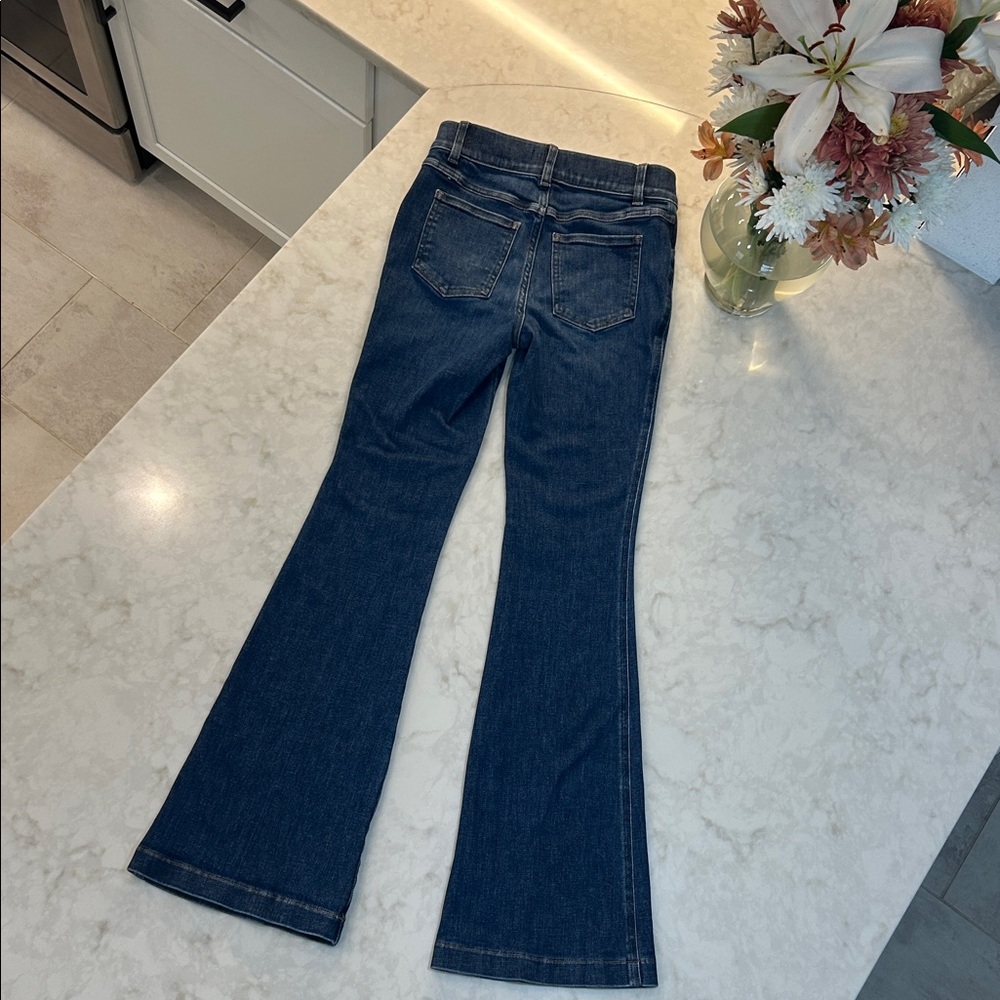 SPANXshape EveryWear Pull On Zero Waistband Micro Flare Jeans - Picture 9 of 10